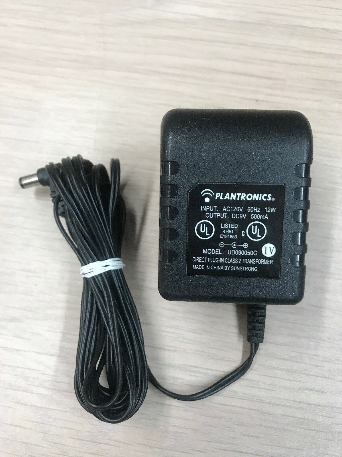 *Brand NEW* UD090050C Plantronics AC Adapter 9VDC 500mA 12W Power Charger